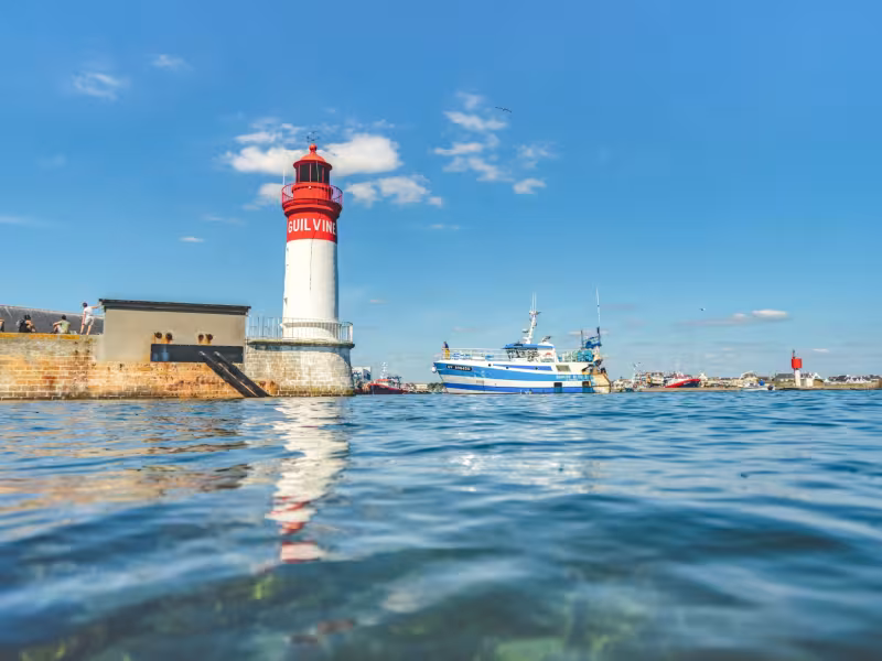 Port de Guilvinec et son phare