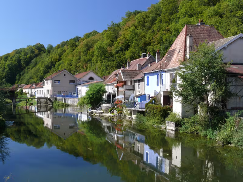 Isle-sur-Doubs à vélo