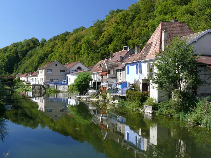 Isle-sur-Doubs à vélo