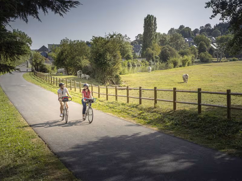 Itinéraire de La Seine à Vélo dans le Calvados