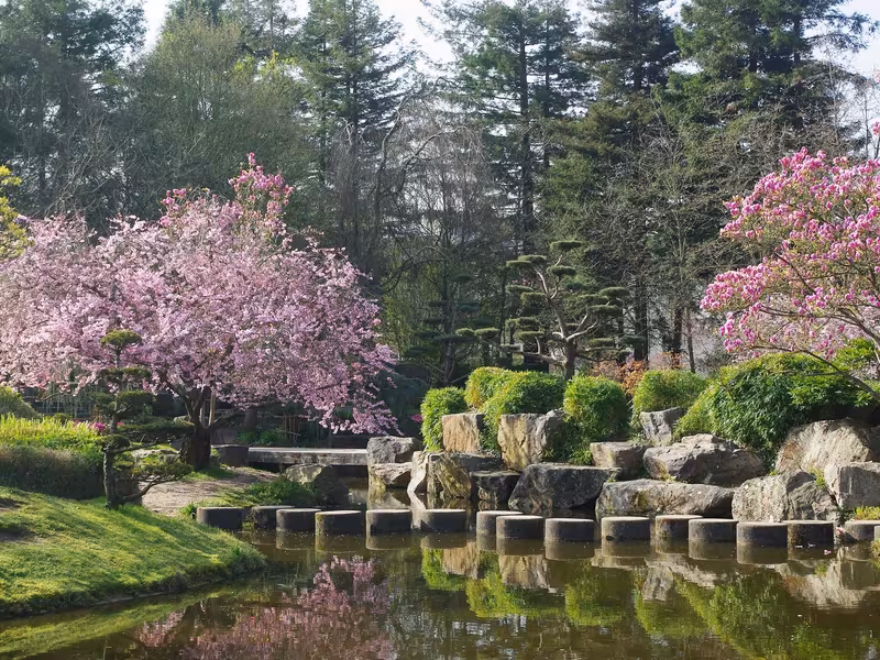 Jardin de l'île de Versailles