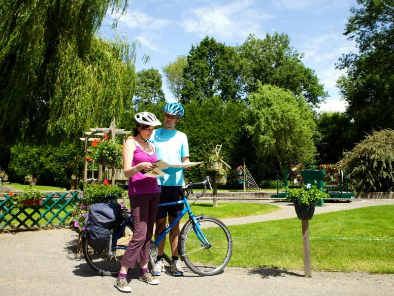 La Gacilly à vélo