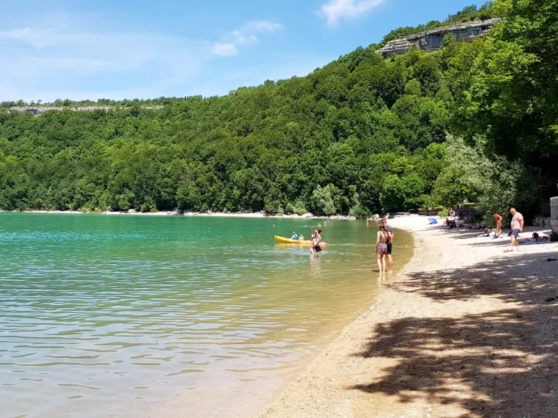 Lac de Chalain - Plage du Domaine de Chalain