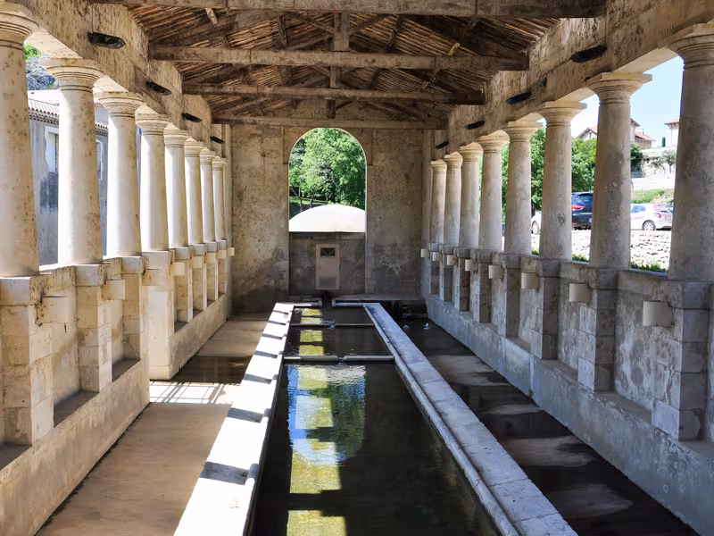 Le lavoir du Tourne - Bourg-Saint-Andéol