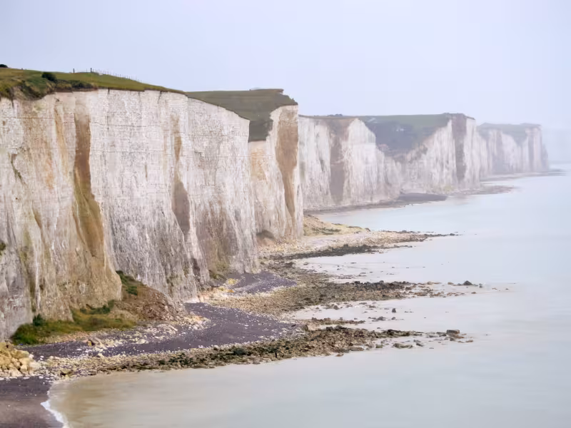 Les falaises d'Ault