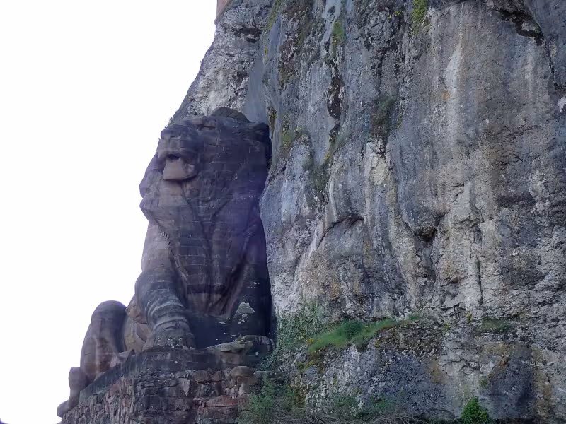Le lion de Bartholdi à Belfort