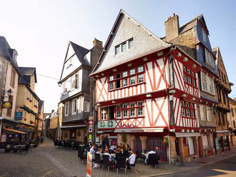 Maison à colombage à Morlaix