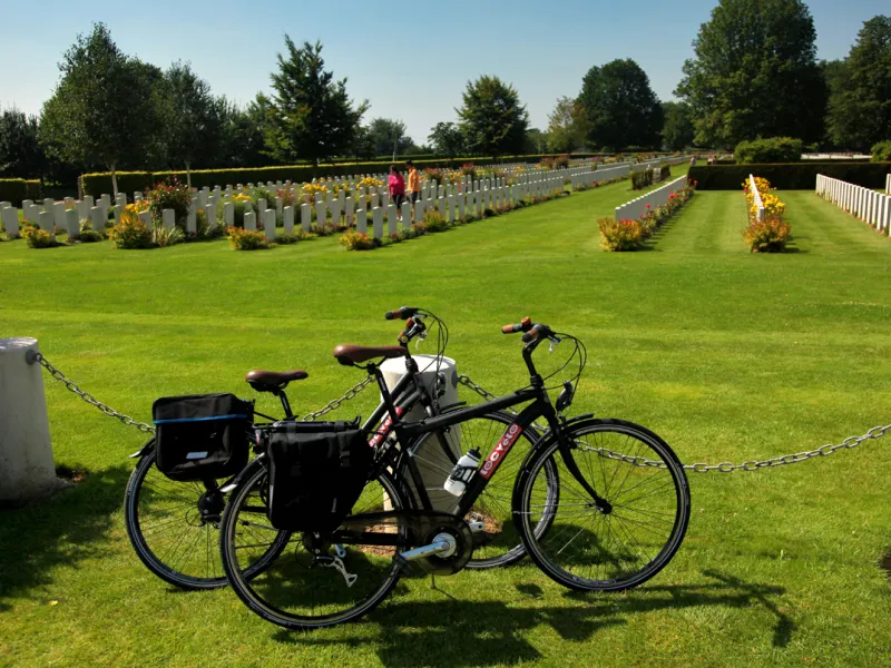 Mémorial de Bayeux à vélo