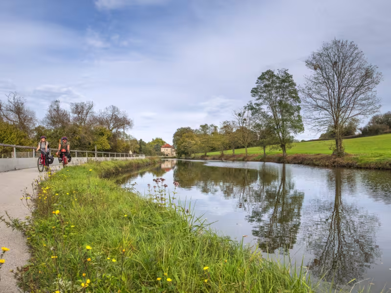 Canal du Centre entre Montceau-les-Mines et Blanzy