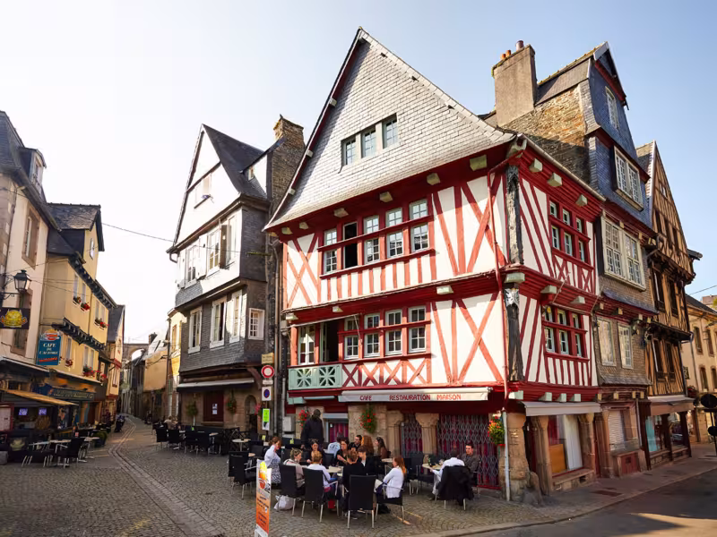 Morlaix et ses maisons à colombage