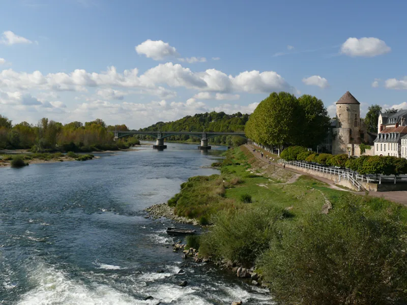 Vue de la Loire - Nevers - EuroVelo 6