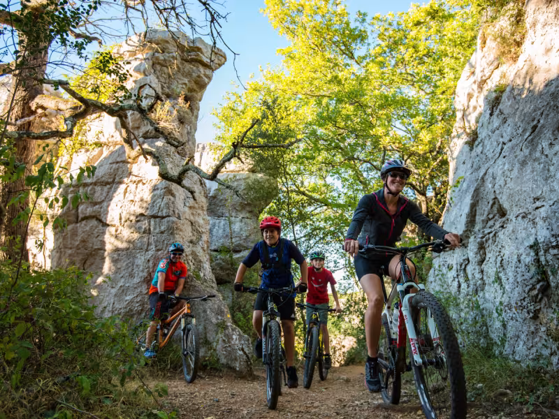 Païolive à VTT - Casteljau
