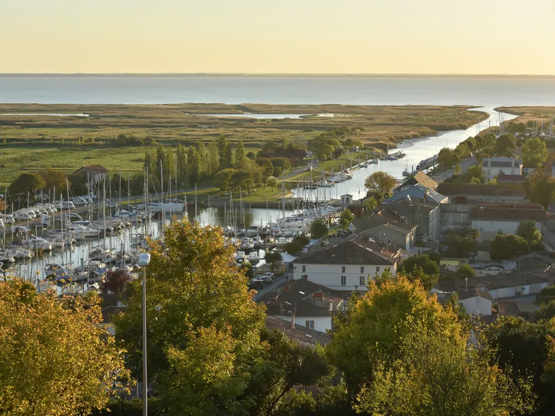 Panorama depuis Mortagne-sur-Gironde
