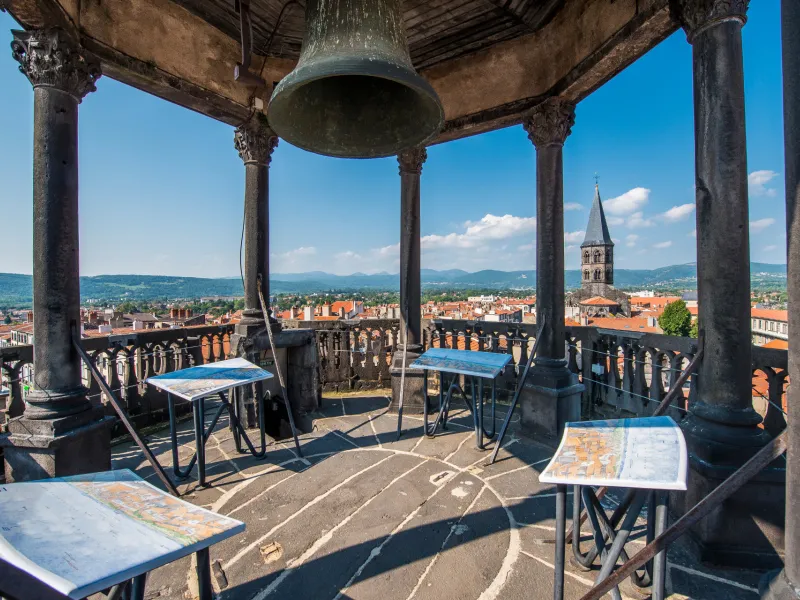 Panorama depuis la Tour de l'Holorge à Riom