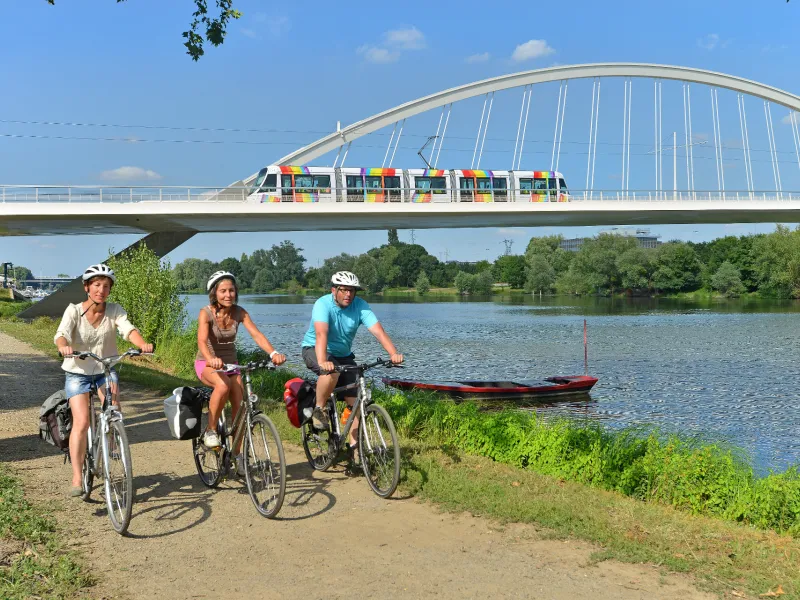 Pistes cyclables à Angers