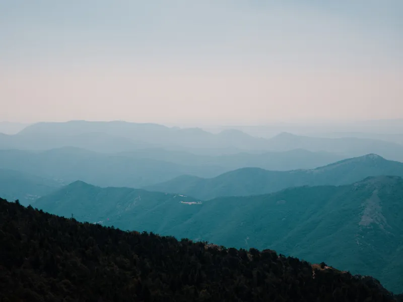 Panorama depuis le Mont Aigoual