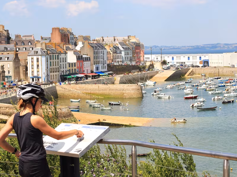 Vue sur le port