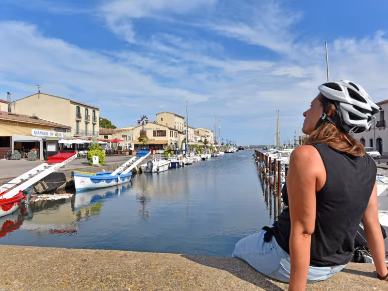 Sur le port de Marseillan - Hérault 