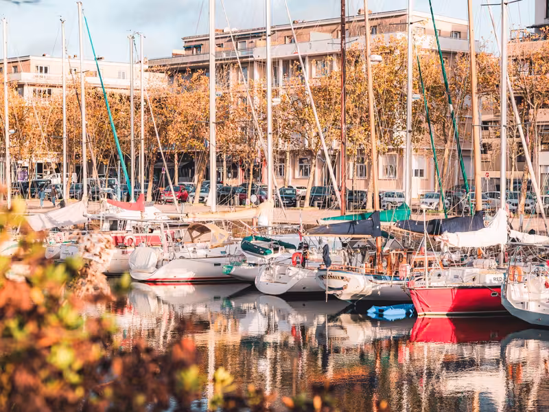Le port de plaisance de Lorient 