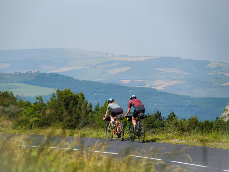 Route des cols des Pyrénées dans l'Aude