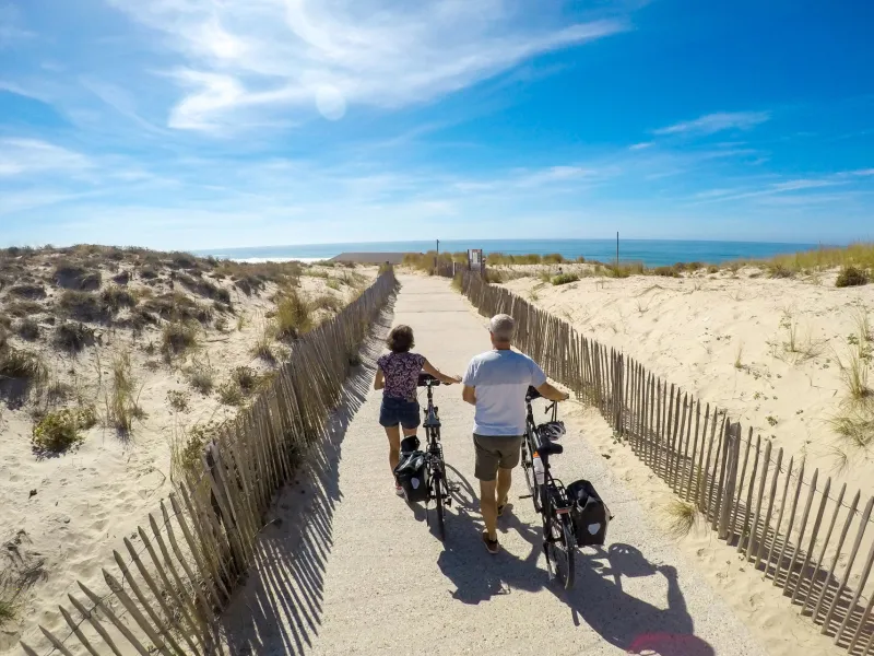 Sur le Tour de Gironde à vélo