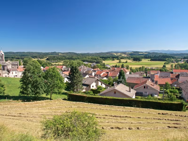 Arrivée à Saint-Agrève