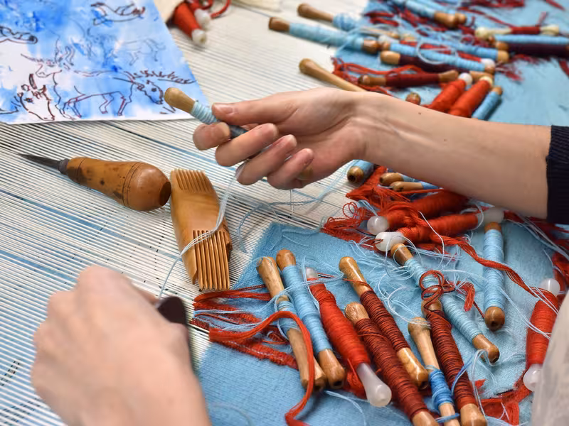 Savoir faire Tapisserie à Aubusson