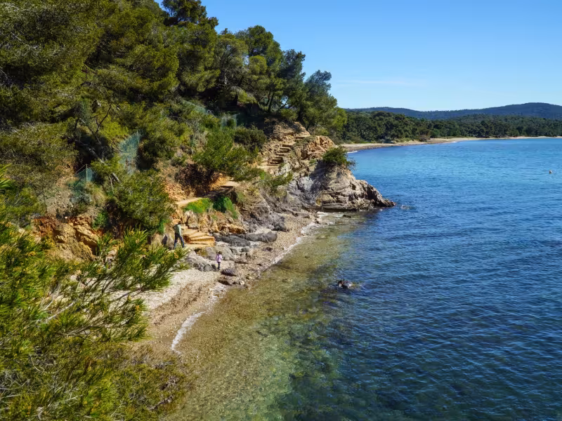 Sentier littoral de l'Argentière