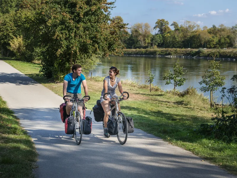 Les bords de Loire sur la Saint Jacques à vélo