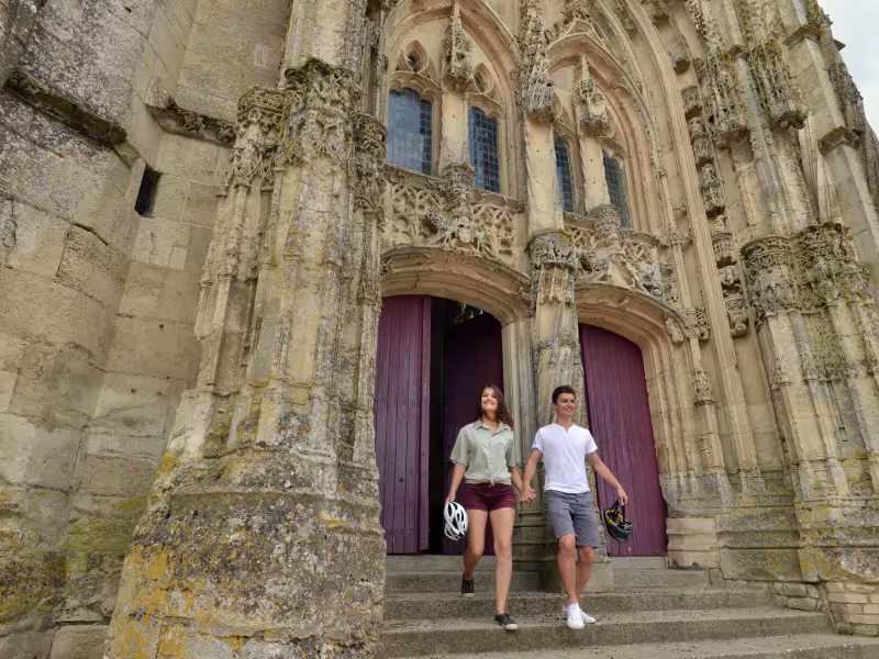 Visite de l'église de St-Marc La Lande