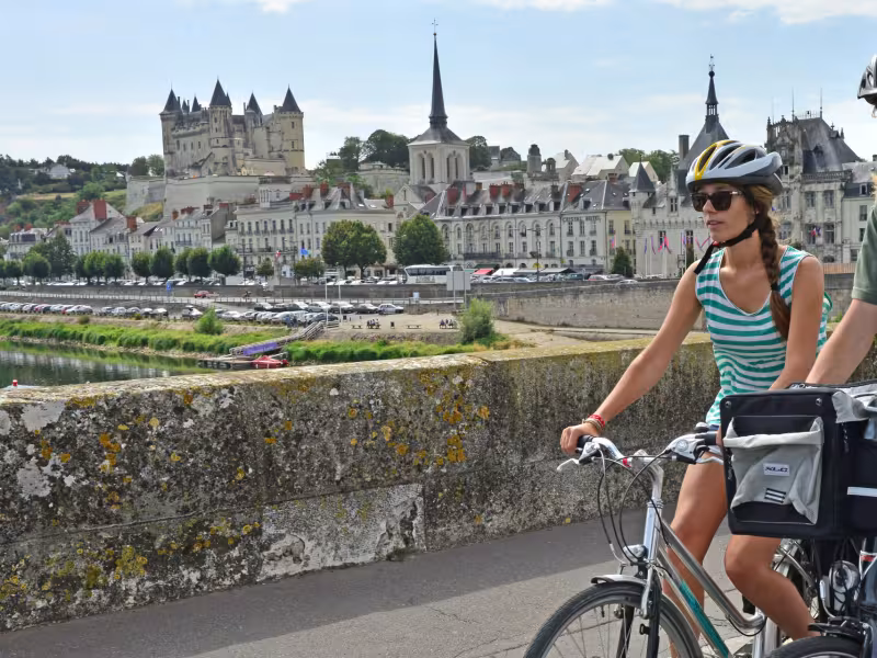 Pont sur la Loire à Saumur