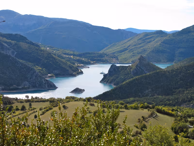 Paysage de la TransVerdon VTT