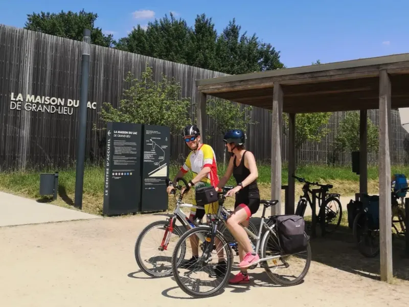 Vélos à la maison du Lac de Grandlieu