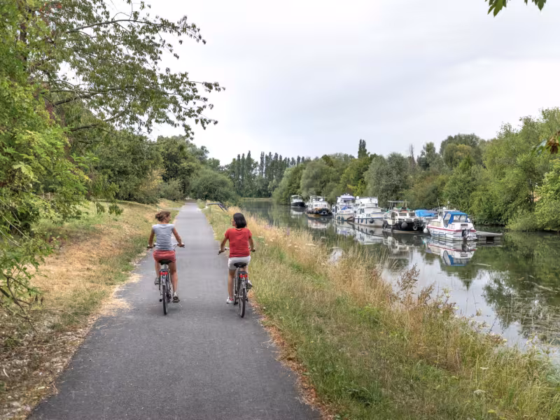 Vélo en bord de Somme