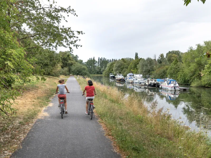 Vélo en bord de Somme