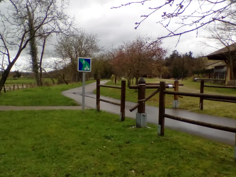 Voie verte de la Véloire à Iguerande