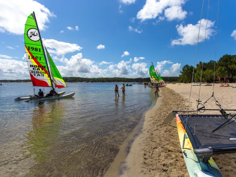 Village nautique au Lac de Carcans Maubuisson