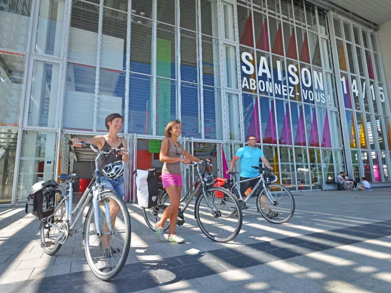 Visite d'Angers à vélo