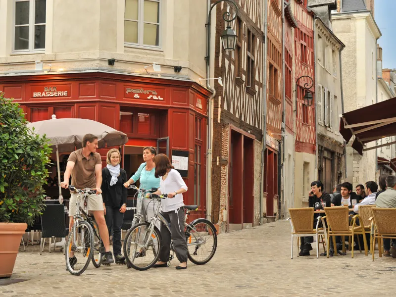 Visite d'Orléans à vélo - La Loire à vélo