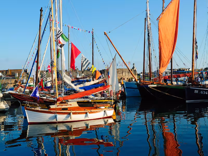 Arrivée au Port de Concarneau