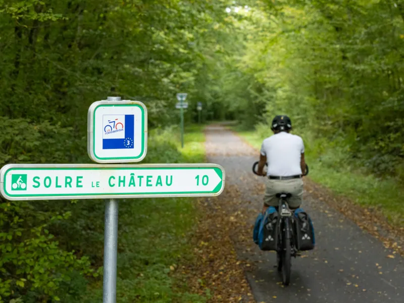 Voie verte de l'Avesnois à vélo - Scandibérique