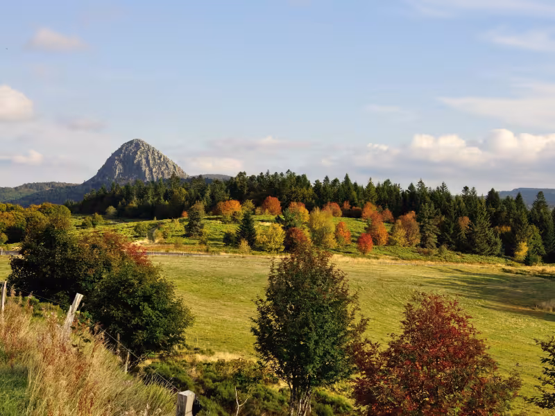 Vue du Mont Gerbier de Jonc - Sainte-Eulalie