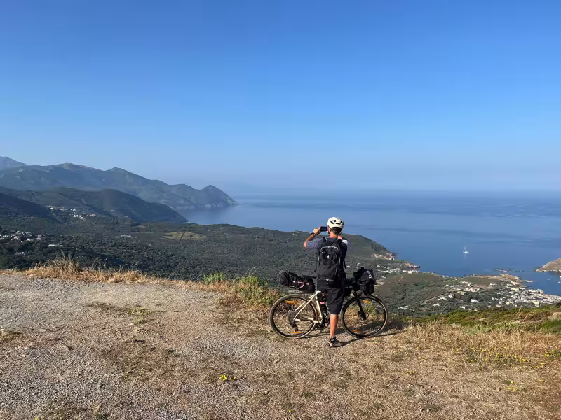 Vue depuis le moulin Mattei