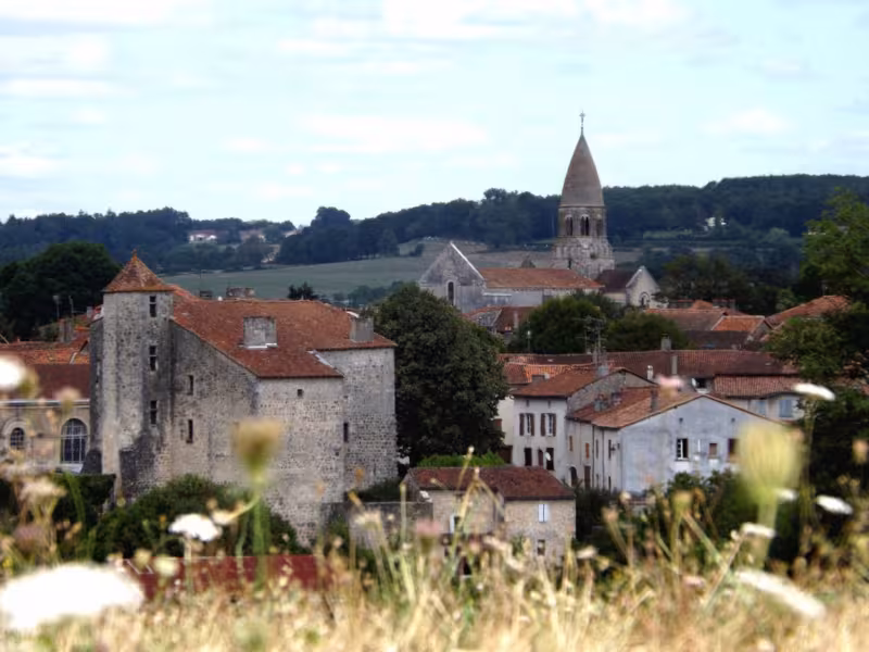 Vue sur Montbron