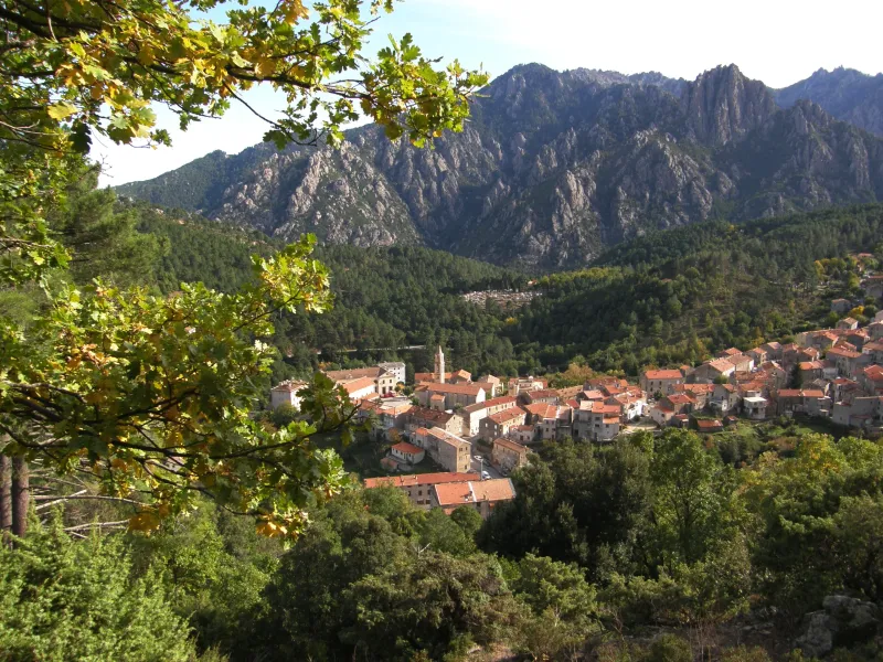 Le village de Ghisoni