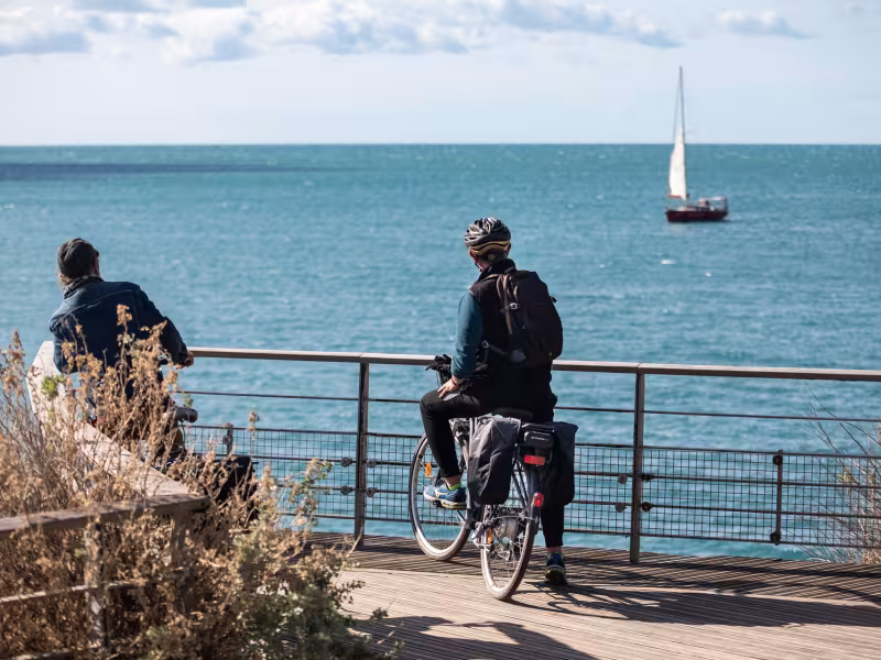 Vue sur la Méditerranée à Sète