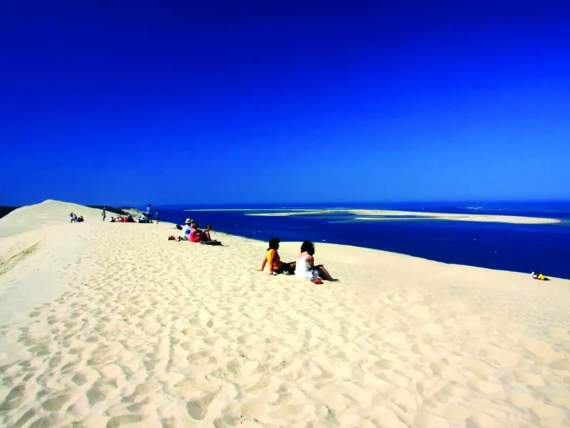 Vue sur l'Océan depuis la Dune du Pilat