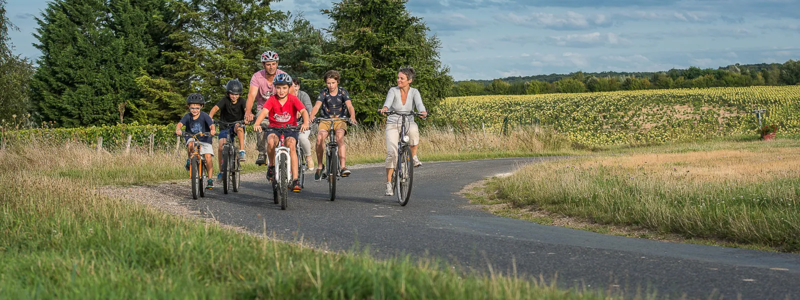 Balade à vélo vers La Salandière