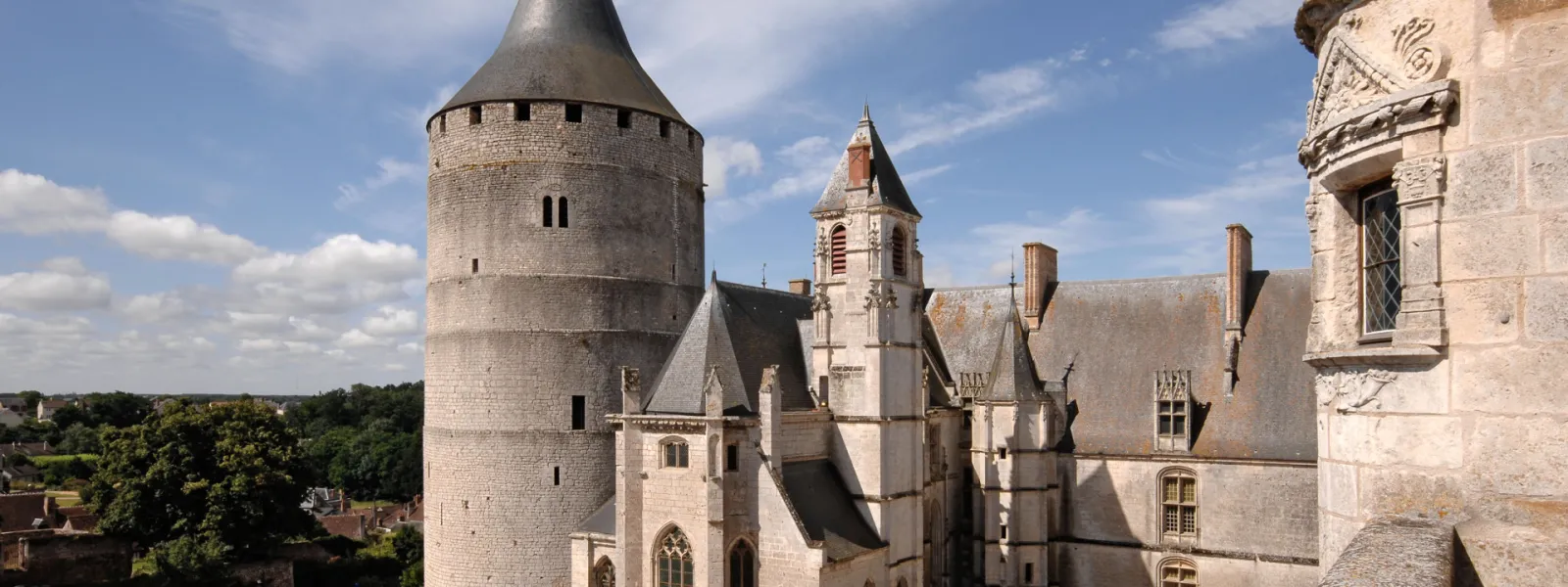 Châteaudun - Tour Sainte Chapelle - Aile Dunois