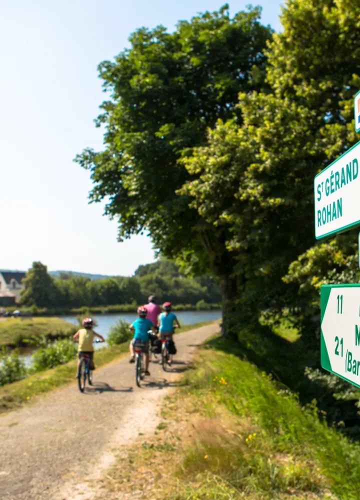 Signalisation vélo en Bretagne